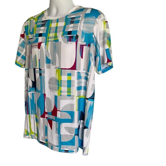 Grand Slam Performance Shirt Modern Abstract Design Men's Medium - Picture 3 of 7